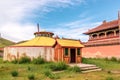 Part of Amarbayasgalant Monastery, northern Mongolia