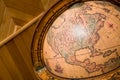 Part of an ancient globe Royalty Free Stock Photo