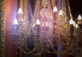 Part of an antique luxury pendant lamp