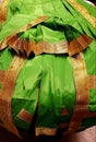 Part of a Bharatnatyam dress Royalty Free Stock Photo