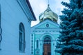 Part of the building of St. Simeon's Cathedral. Royalty Free Stock Photo