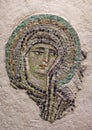 Byzantine mosaic with the Virgin Mary Royalty Free Stock Photo