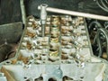 Part of a car engine