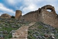 Castle in Greece Royalty Free Stock Photo