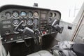 Part of cessna 172 plane Royalty Free Stock Photo