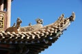 Part of chinese ancient building Royalty Free Stock Photo