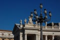 Part of the collonade at Saint Peter Square, Vatican, Rome