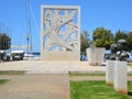 Part of the communist era Monument to Fallen Fighters and Victims of Fascist