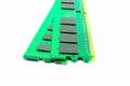 A part of computer RAM memory module Royalty Free Stock Photo