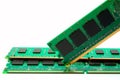 A part of computer RAM memory module Royalty Free Stock Photo