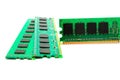 A part of computer RAM memory module Royalty Free Stock Photo