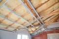 Construction of ceiling insulation