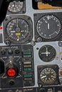 Part of Control Panel for Fighter Aircraft Royalty Free Stock Photo