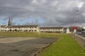 Part of the Council Housing Estate in the Petershill area of the Lower Shankill Road in Belfast Northern Ireland