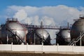 Part of Desalination Plant Royalty Free Stock Photo