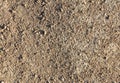 Part of dirt road of small gravel and sand, texture