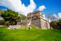 Part of El Caracol, observatory near Chichen Itza