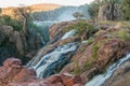 Part of the Epupa waterfalls