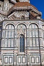 Part of the facade of the Duomo Santa Maria del Fiore