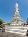 Part of famous Wat Arun Buddhist temple in Bangkok, Thailand Royalty Free Stock Photo