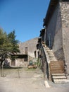 Farm in the Roman countryside in Italy. Royalty Free Stock Photo