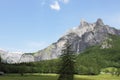 Part of Fer-a-Cheval Cirque in the Alps, France Royalty Free Stock Photo