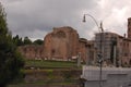 Part of Forum Romani, Forum in Rome, Italy