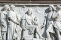 Donatello on Albert Memorial Frieze, Kensington, London