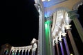 Part of the Illuminated colonnade