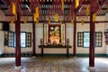 Part of the interior of an ancient Cantonese Assembly in the old