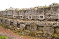 Part of the italian trench of the First World War