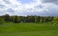 Hampstead Heath and Lake in front of Kenwood House in London Uk