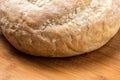 Part of loaf of white bread Royalty Free Stock Photo