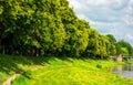 Part of a longest linden alley in Europe