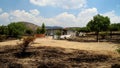 Rural landscape of a Mexican province.