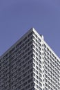 A part of modern business building against blue sky Royalty Free Stock Photo
