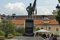 Part of the Monument to the Bulgarian militiamen who took part in the Russo-Turkish War of Liberation, built with donations Royalty Free Stock Photo