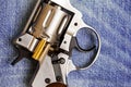 Nagan revolver with collet