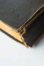 Part of the old tattered books with yellowed pages Royalty Free Stock Photo