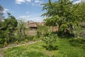 Part of the old town wall in Wachenheim. Region Palatinate in the federal state of Rhineland-Palatinate in Germany Royalty Free Stock Photo