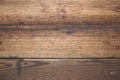 Part of an old wall made of wooden boards close up, Royalty Free Stock Photo