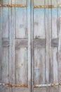 Part of an old weathered door Royalty Free Stock Photo