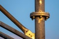 external steel structure Royalty Free Stock Photo