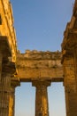 Part of Paestum temple