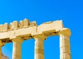 A part of Parthenon Royalty Free Stock Photo