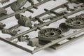 Part of plastic model kit. Royalty Free Stock Photo