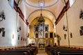 A Part of a Public National Park, the Beautiful Larger Chapel of the San Jose Mission in Texas Royalty Free Stock Photo