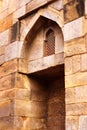 Part of the Qutb complex (Qutub), an array of monuments and buildings at Mehrauli Royalty Free Stock Photo