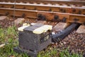 Part of the railway infrastructure. Rail Service Devices