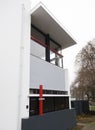 Part of Rietveld Schroder House in the Dutch town of Utrecht in